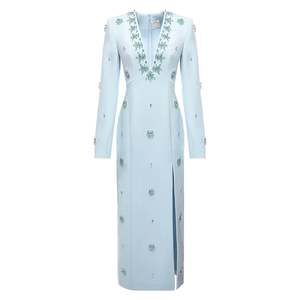 Huishan Zhang - Aurore Crystal-Embellished Midi Dress